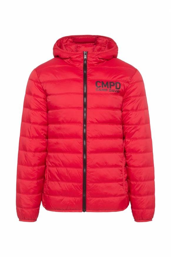 Soccx Leichte Steppjacke mit Kapuze royal red Saisonale Angebote