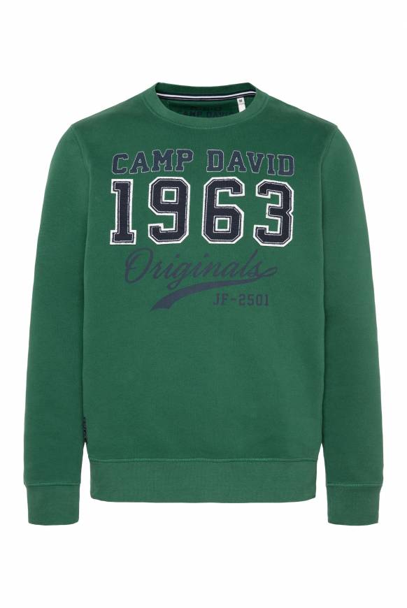 Soccx Sweatshirt mit Artwork im Retro-Style raw green Riesige Ersparnisse