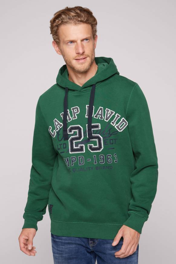 Soccx Hoodie mit Artwork im Retro-Style raw green Super Sparpreis
