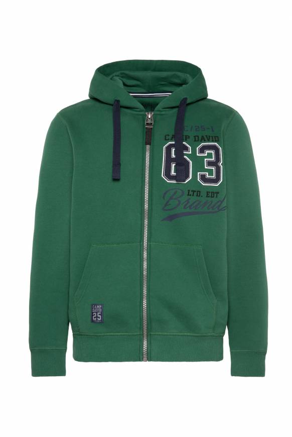 Soccx Kapuzensweatjacke mit Retro-Artwork raw green Neueste Stile