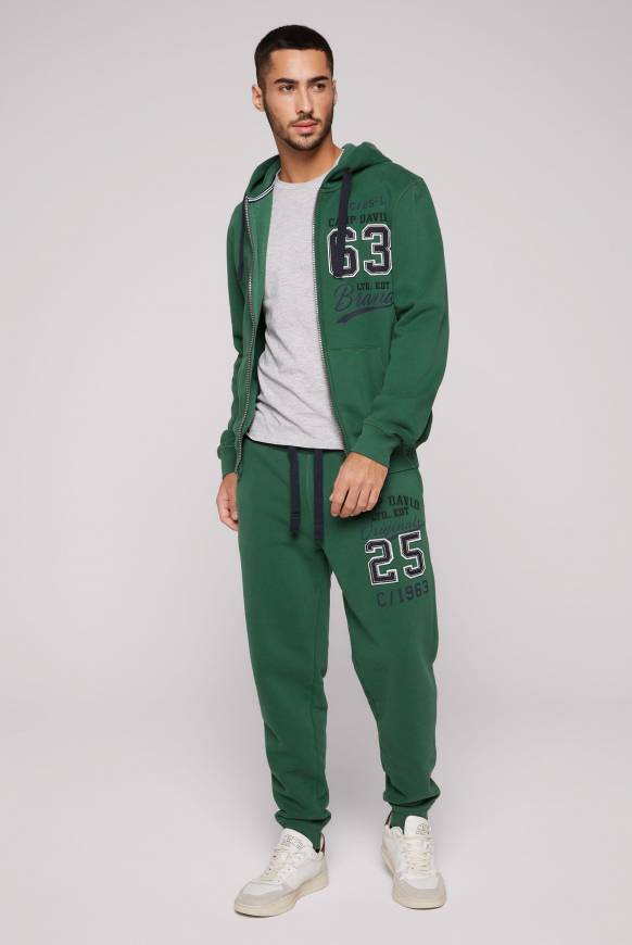 Soccx Kapuzensweatjacke mit Retro-Artwork raw green Neueste Stile