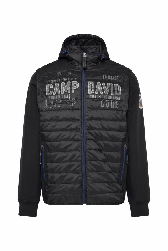Soccx 2-in-1 Softshelljacke mit abtrennbaren Ärmeln black / black Kostenloser Versand