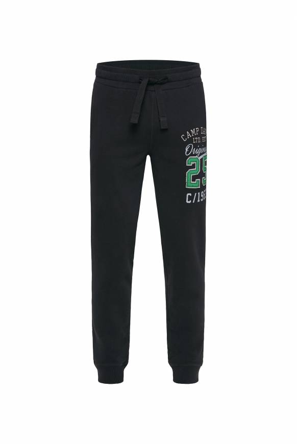 Soccx Jogginghose mit Retro-Artwork black Sonderangebot