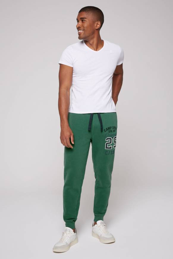 Soccx Jogginghose mit Retro-Artwork raw green Günstig kaufen