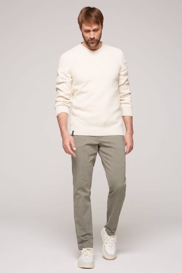 Soccx Chinohose im Joggers Tapered Fit tan Großer Ausverkauf