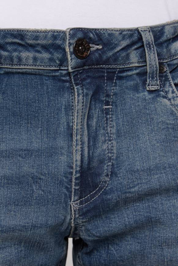 Soccx Jeans NI:CO Regular Fit dark blue printed Heißer Verkauf