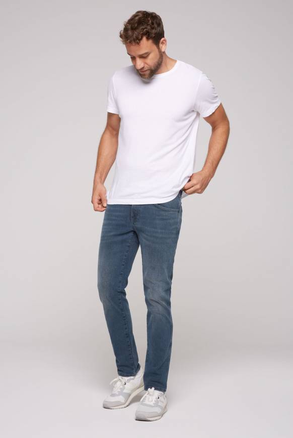 Soccx Jeans DA:VD Regular Fit blue grey Tiefpreis