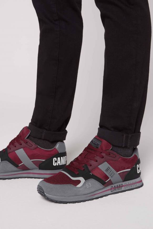 Soccx Sneaker im Retro Look burgundy Bis zu 50% Rabatt