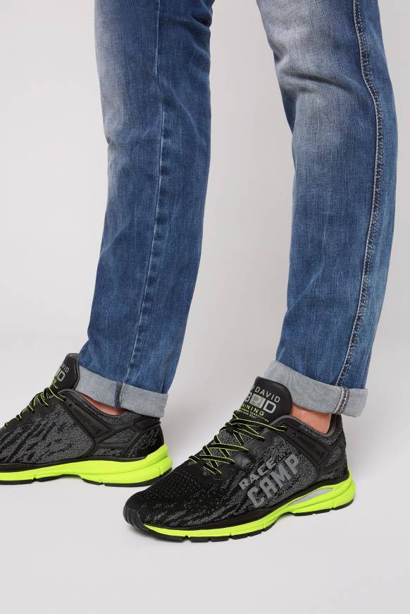 Soccx Running Sneaker mit Knit-Design und Rubber Logo black Bis zu 65% Rabatt