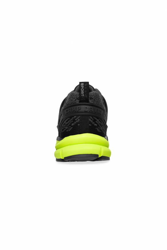 Soccx Running Sneaker mit Knit-Design und Rubber Logo black Bis zu 65% Rabatt