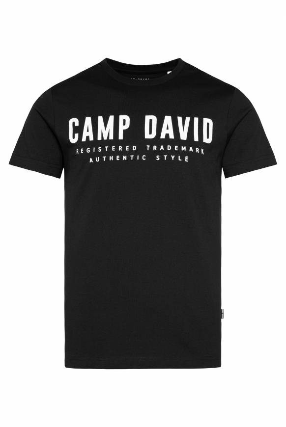 Soccx Basic Logo T-Shirt black Super Rabatt