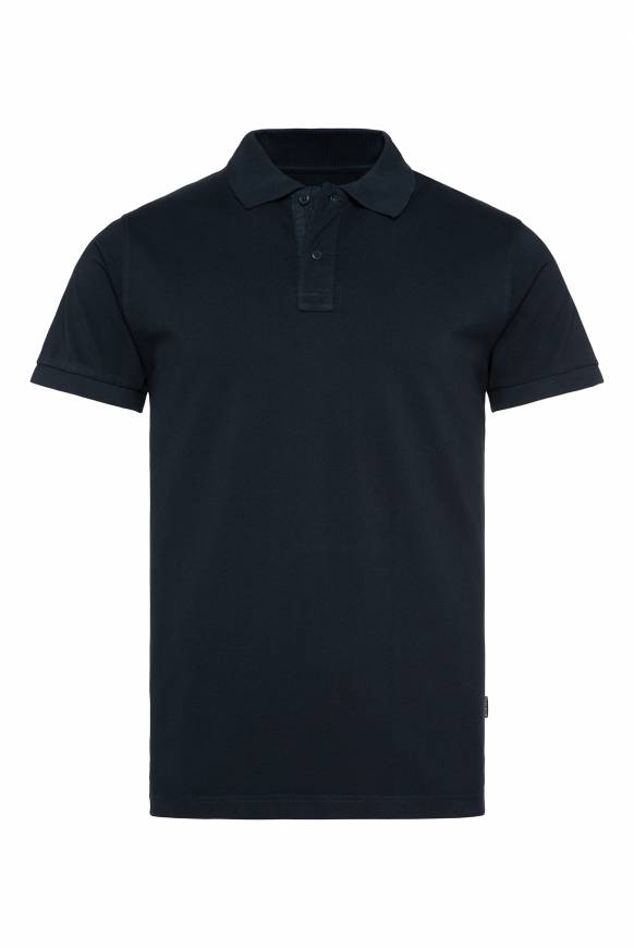 Soccx Basic Pikee-Polo mit Trikotkragen blue navy Verkauf