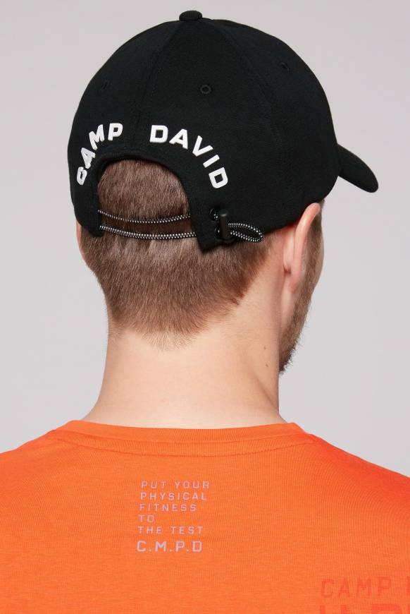 Soccx Base Cap mit Rubber Prints black Kauf eins, bekomm eins gratis