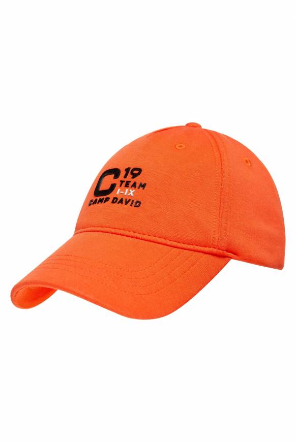 Soccx Base Cap mit Rubber Prints signal orange Sonderangebote