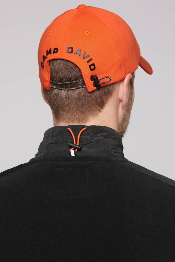 Soccx Base Cap mit Rubber Prints signal orange Sonderangebote