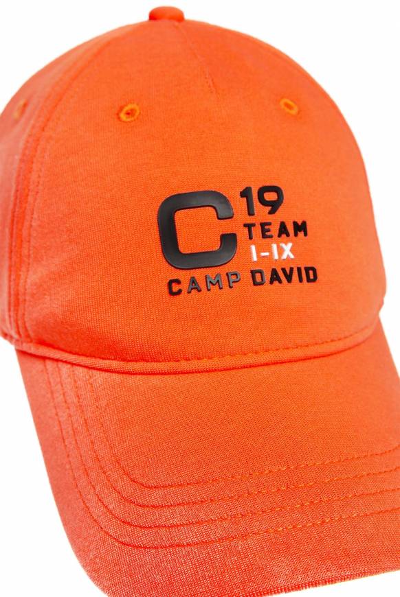 Soccx Base Cap mit Rubber Prints signal orange Sonderangebote
