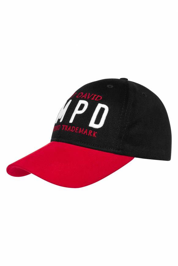 Soccx Base Cap mit Logo Artwork black / red Riesige Ersparnisse