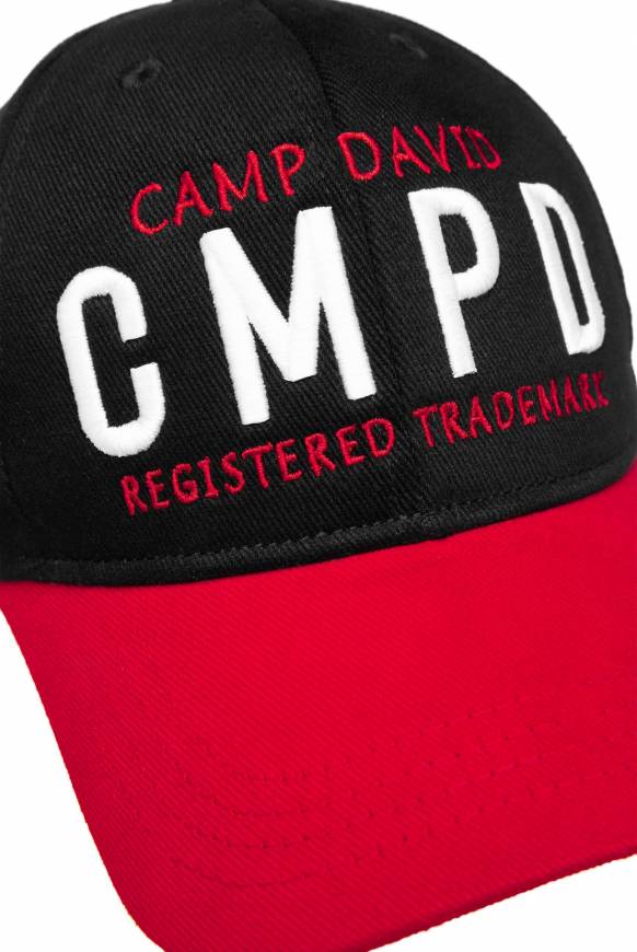 Soccx Base Cap mit Logo Artwork black / red Riesige Ersparnisse