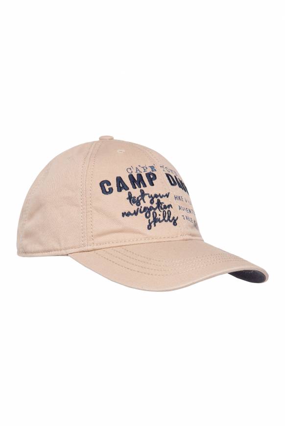 Soccx Base Cap mit Logo Artwork neutral beige Kostenlose Rückgabe