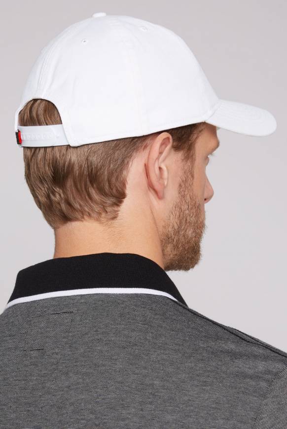 Soccx Base Cap mit Label Patch opticwhite Clearance-Verkauf