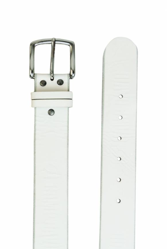 Soccx Gürtel mit Used-Optik white Rabatte dieses Monats