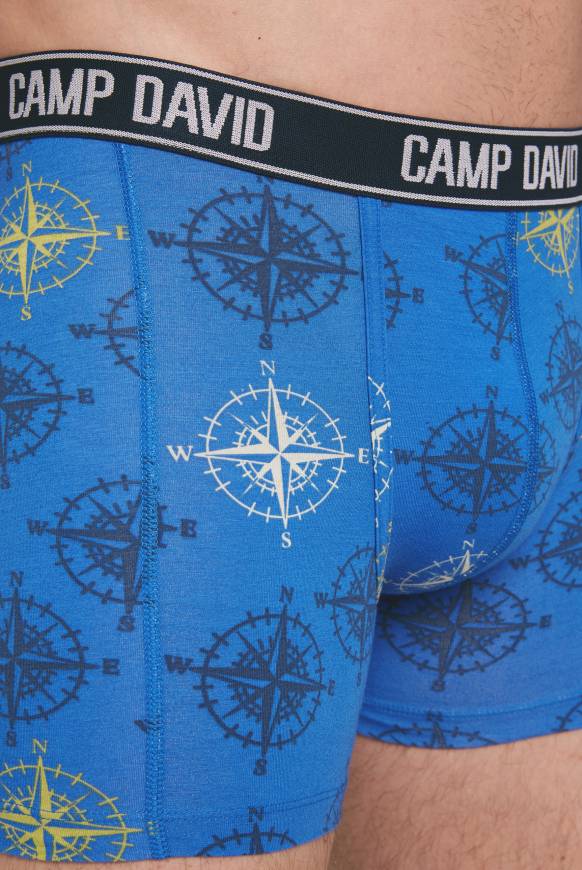 Soccx Boxershorts mit All Over Print, 2er-Pack electric blue / red Flash Sale