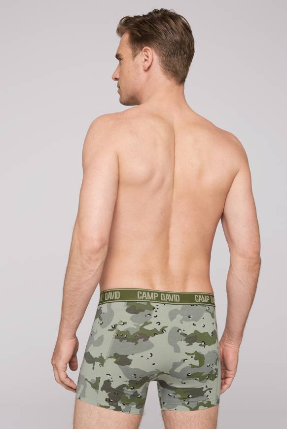 Soccx Boxershorts mit All Over Print, 2er-Pack desert / light khaki Begrenztes Angebot