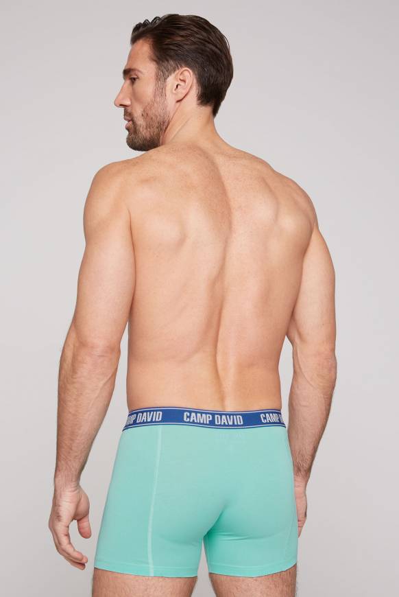 Soccx Boxershorts mit Logo-Bund cool mint Lagerräumung