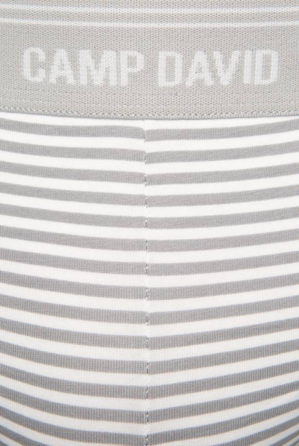 Soccx Slip mit Streifen opticwhite / grey S Online Outlet