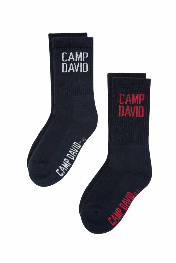Soccx Tennissocken mit Logo im Doppelpack navy Neueste Stile
