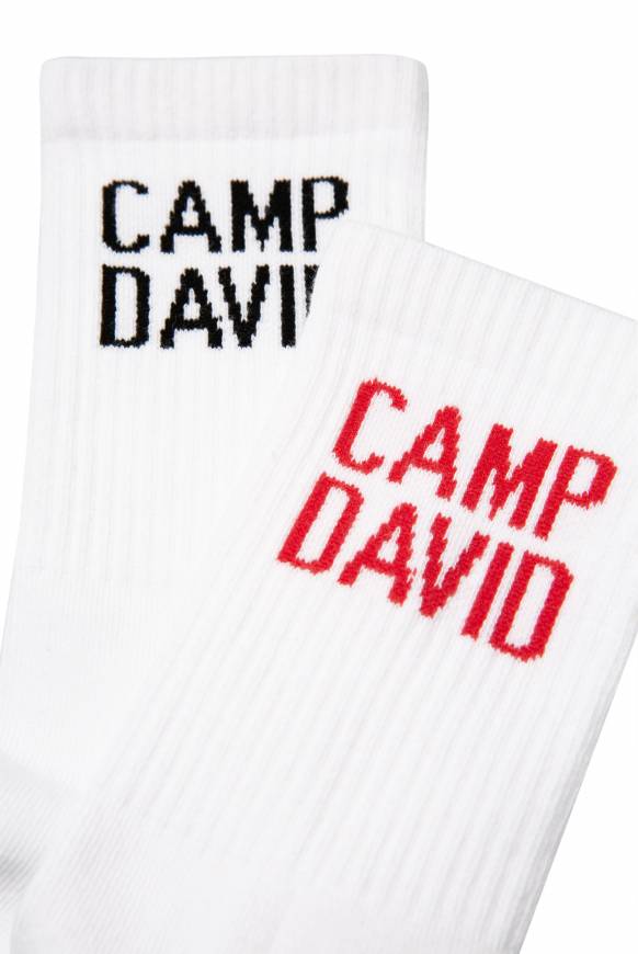 Soccx Tennissocken mit Logo im Doppelpack opticwhite Letzte 2 Tage