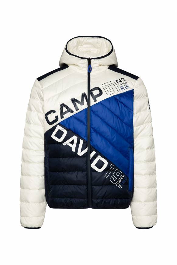 Soccx Steppjacke mit Colour-Blocking und Rücken-Print kitt Bis zu 50% Rabatt