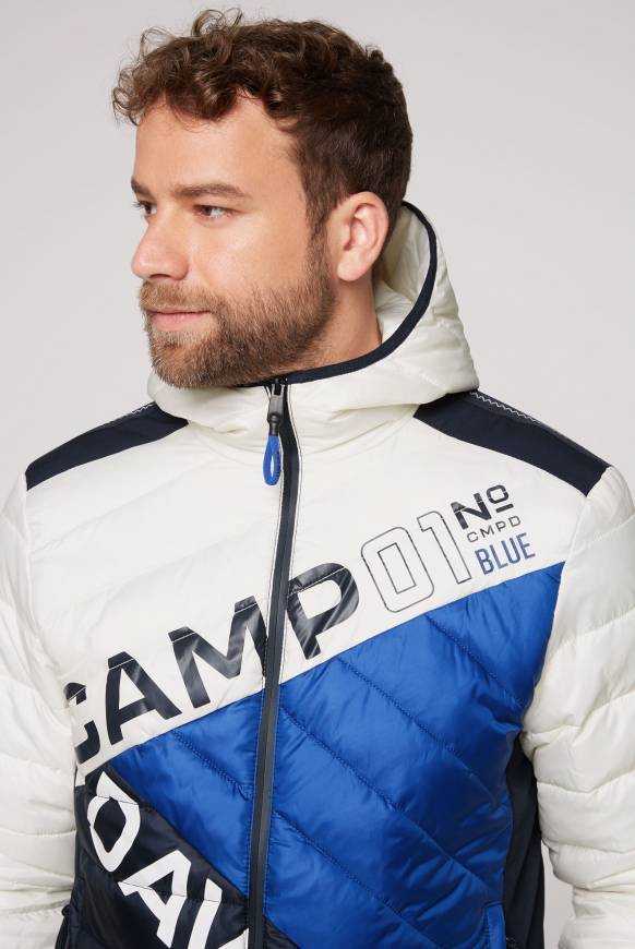 Soccx Steppjacke mit Colour-Blocking und Rücken-Print kitt Bis zu 50% Rabatt