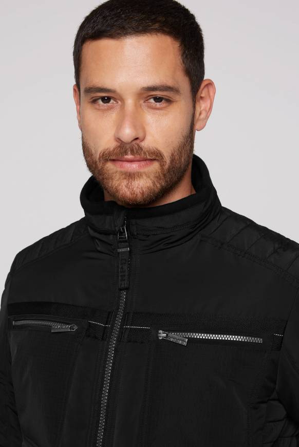 Soccx Winterjacke im Biker-Design black Bis zu 60% Rabatt