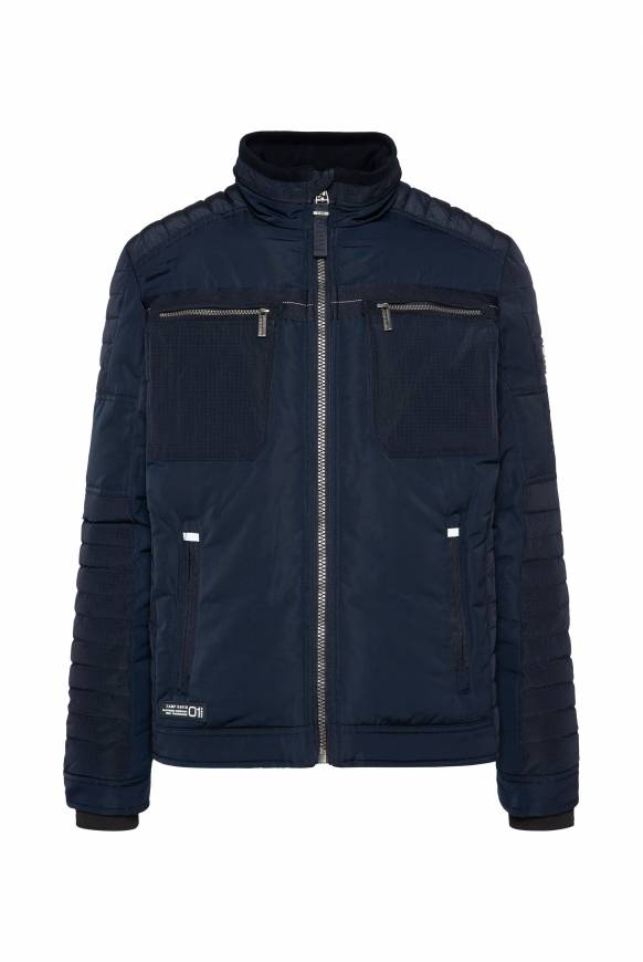 Soccx Winterjacke im Biker-Design blue navy Bis zu 65% Rabatt