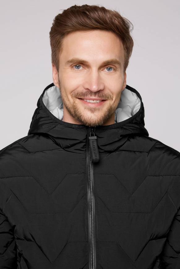 Soccx Winterjacke mit Stepp-Design black Riesige Rabatte