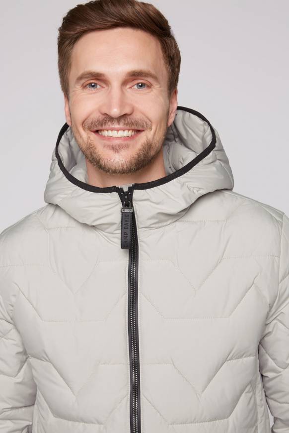Soccx Winterjacke mit Stepp-Design light grey 50% Rabatt mit kostenlosem Versand