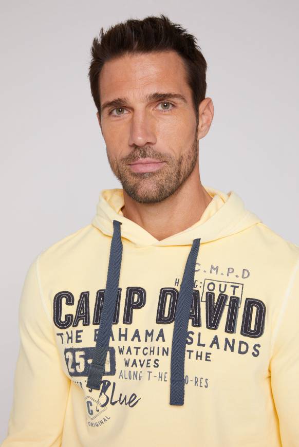 Soccx Hoodie mit Logo Artwork banana sun Online