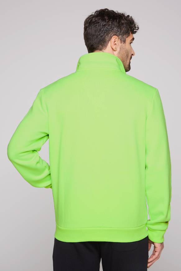 Soccx Sweatjacke mit Logo Artwork neon green Angebote