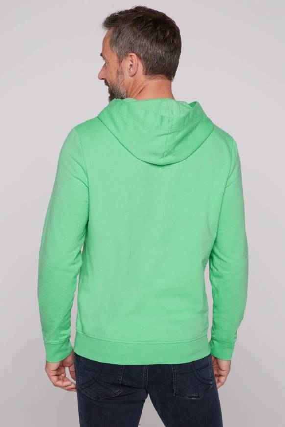 Soccx Hoodie mit Spray-Effekt-Artwork regatta green Kostenloser Versand