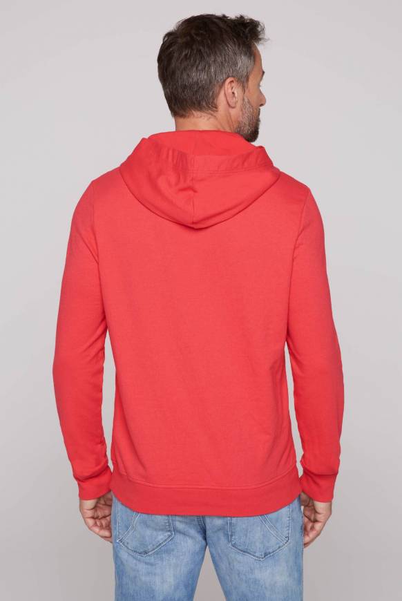 Soccx Hoodie mit Spray-Effekt-Artwork skipper red Limitierter Zeitrabatt