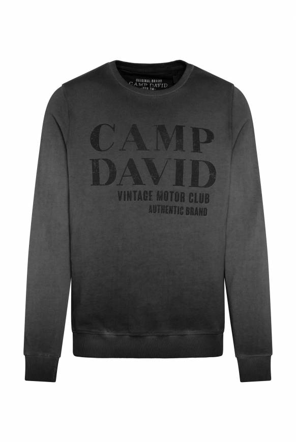 Soccx Sweatshirt mit Vintage Print black Günstig kaufen