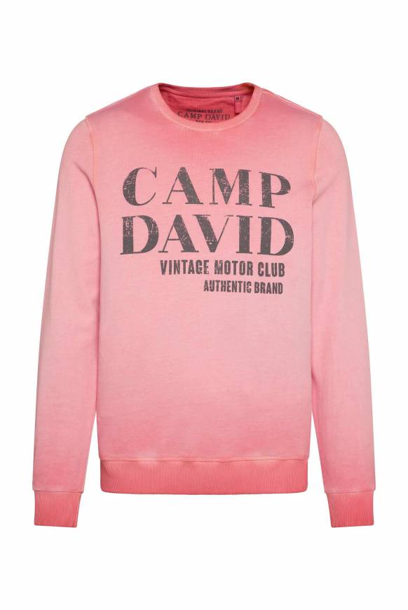 Soccx Sweatshirt mit Vintage Print sunrise Großer Ausverkauf