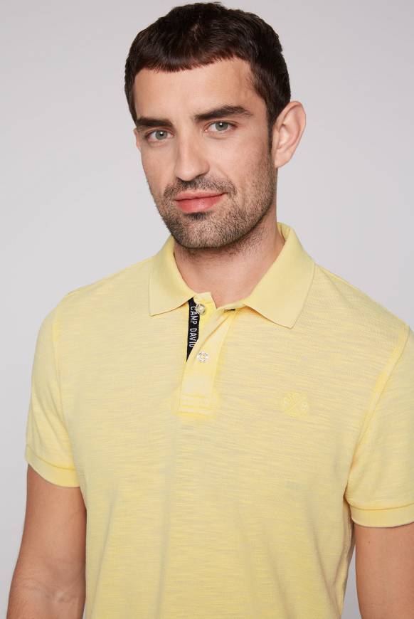Soccx Kurzarmpolo aus Pikee mit Logostick sun Super Rabatt
