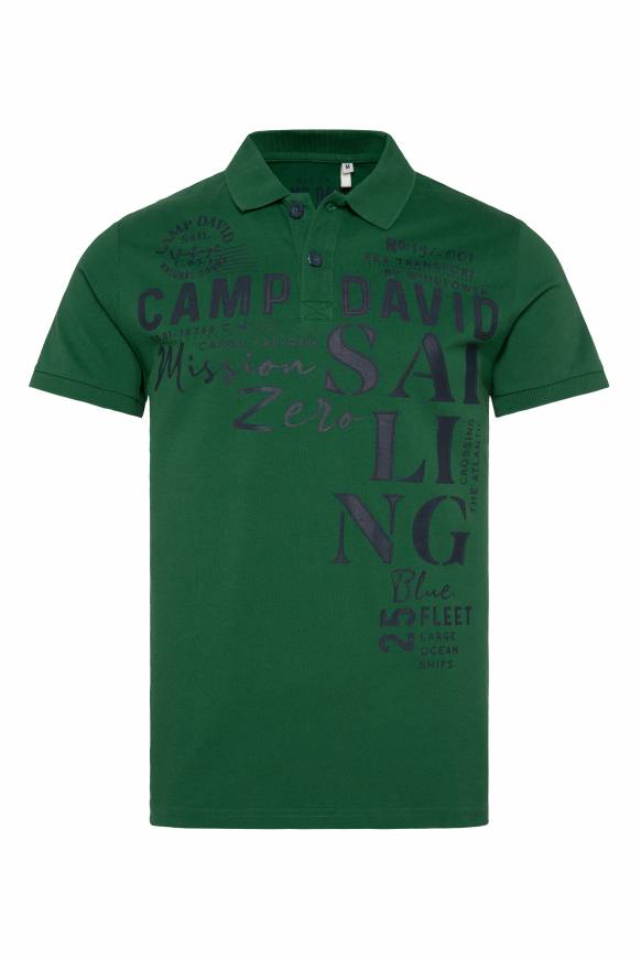 Soccx Pikee-Poloshirt mit Sailing Print raw green Black Friday Preise