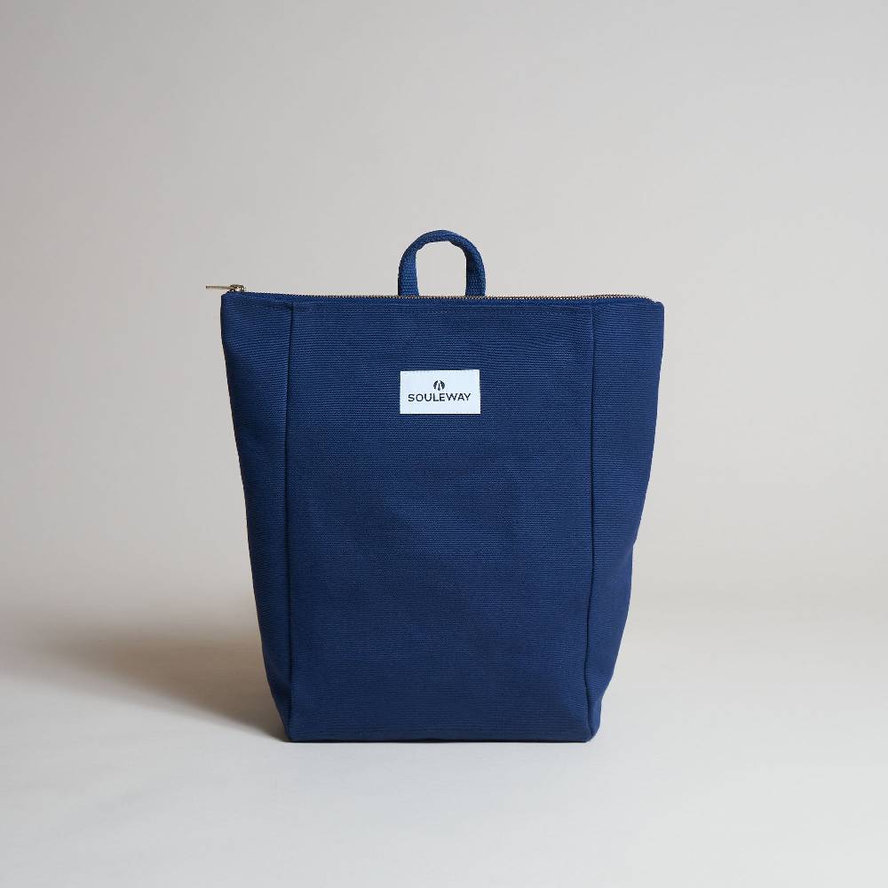 Souleway Simple Backpack S - Navy Blue