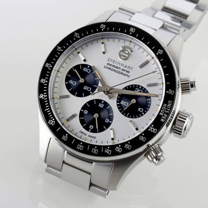 ﻿Steinhart Ocean One Vintage Chronograph II silver Black Friday