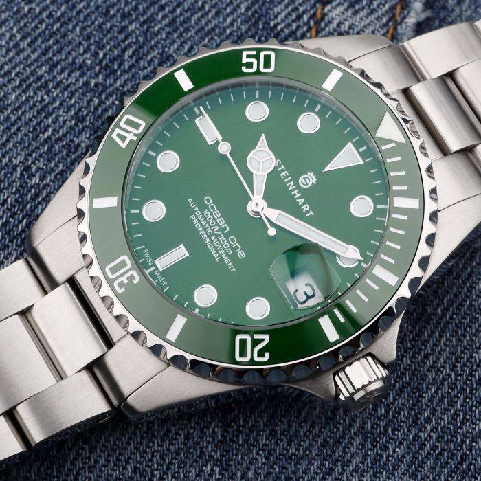 Steinhart Ocean 39 Double-GREEN Ceramic premium Weihnachtsangebot