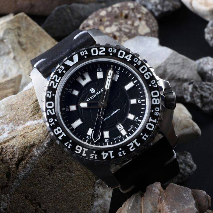 Steinhart TRAVELLER GMT black Taucheruhr Saisonale Angebote