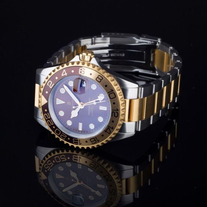Steinhart Ocean One GMT two- tone CHOCOLATE Taucheruhr Wochenangebot